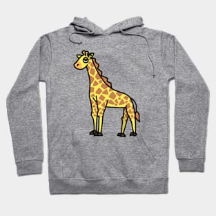 cute simple giraffe design Hoodie